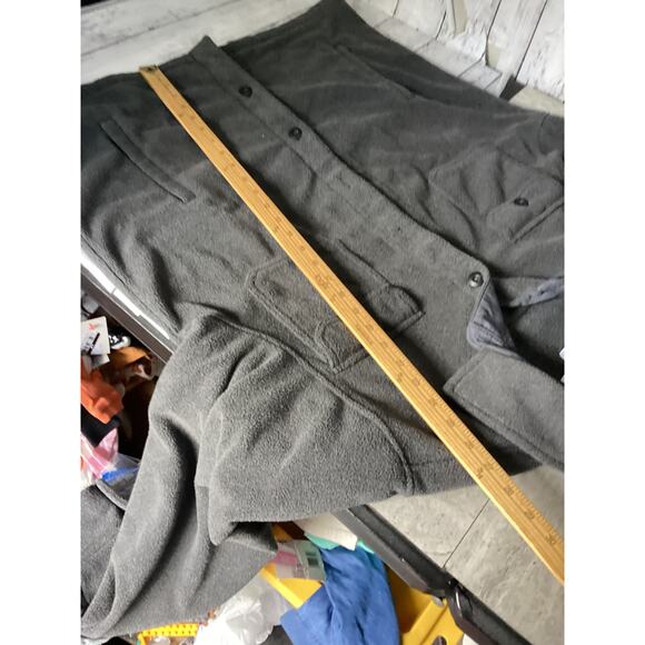 Amazon Essentials Men's Warm Jacket Cargo Fleece Jacket Outdoor Warm Plain XL - Picture 5 of 5